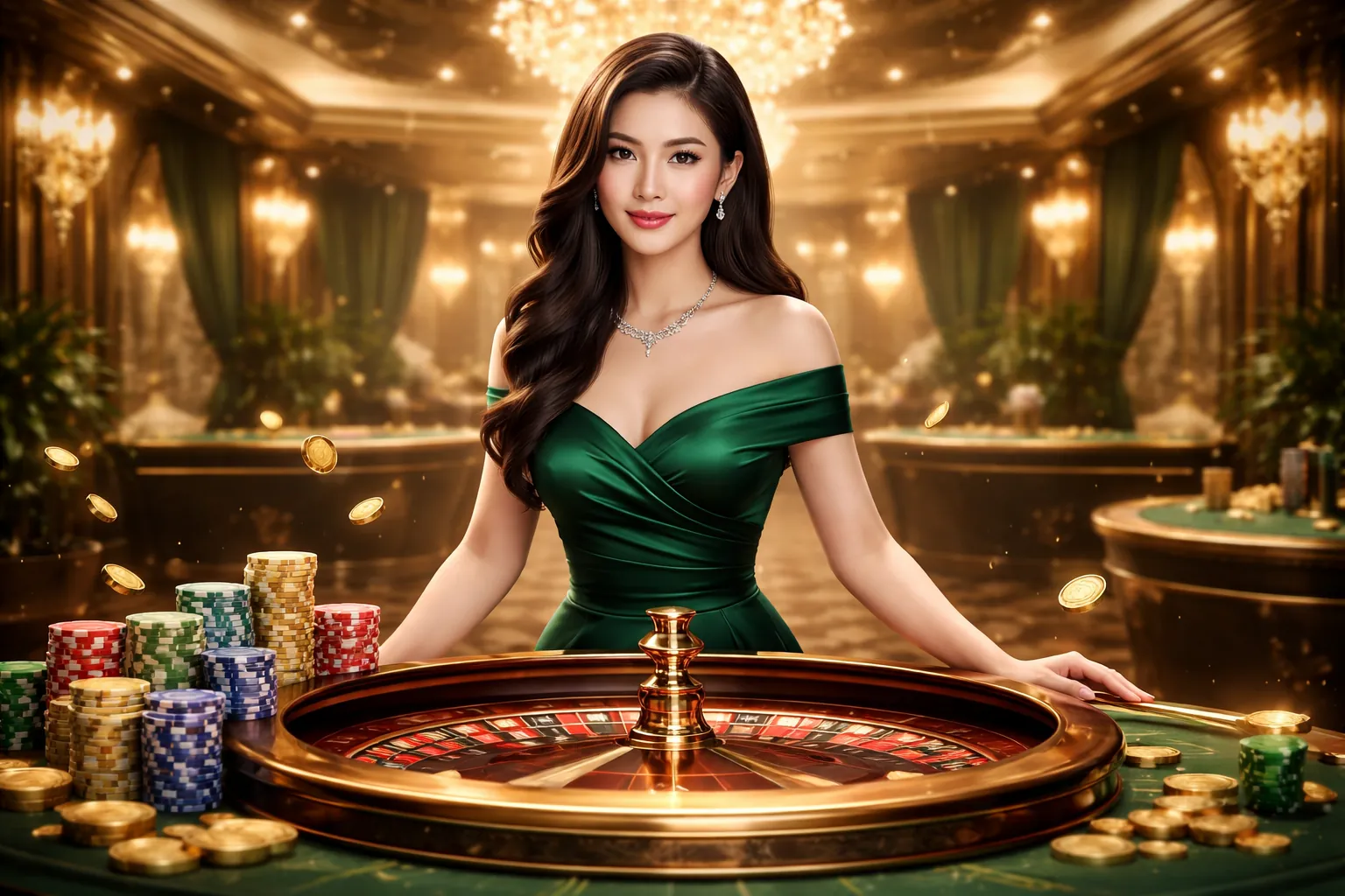Hình ảnh banner đăng ký 18win, nền xanh lá cây vàng, biểu tượng cá cược trực tuyến