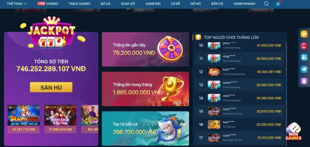 Khuyến mãi casino hấp dẫn tại 18win